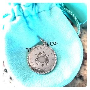 Tiffany Zodiac Cancer Charm